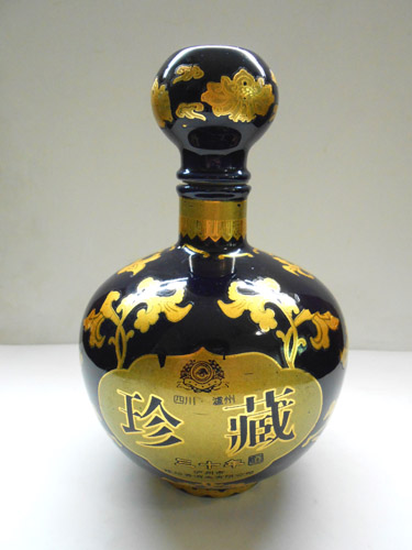 Wine bottle collection] exquisite collection of thirty years of wine ceramic wine bottle decorative crafts ornament package express 40 yuan