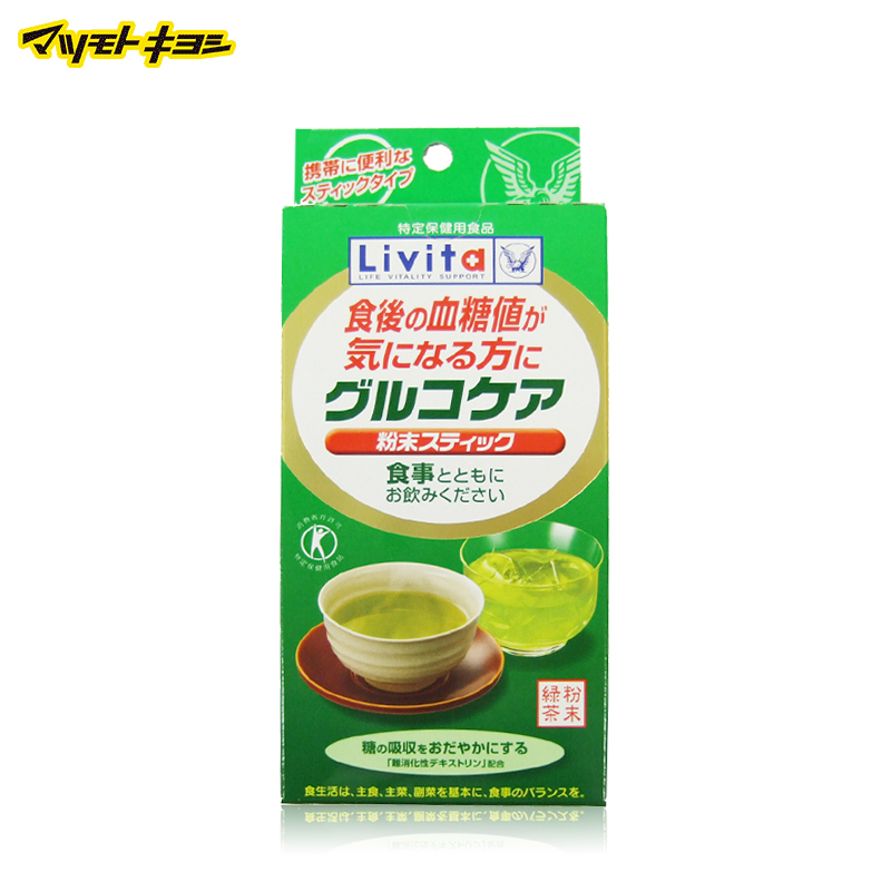 日本松本清直邮 大正制药 Glucocare血糖护理 粉末包6包 6包