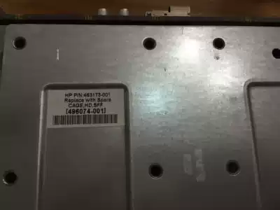 HP DL380 385G6 G7 Hard Drive cage 516914-B21 607248-B21 496074-001