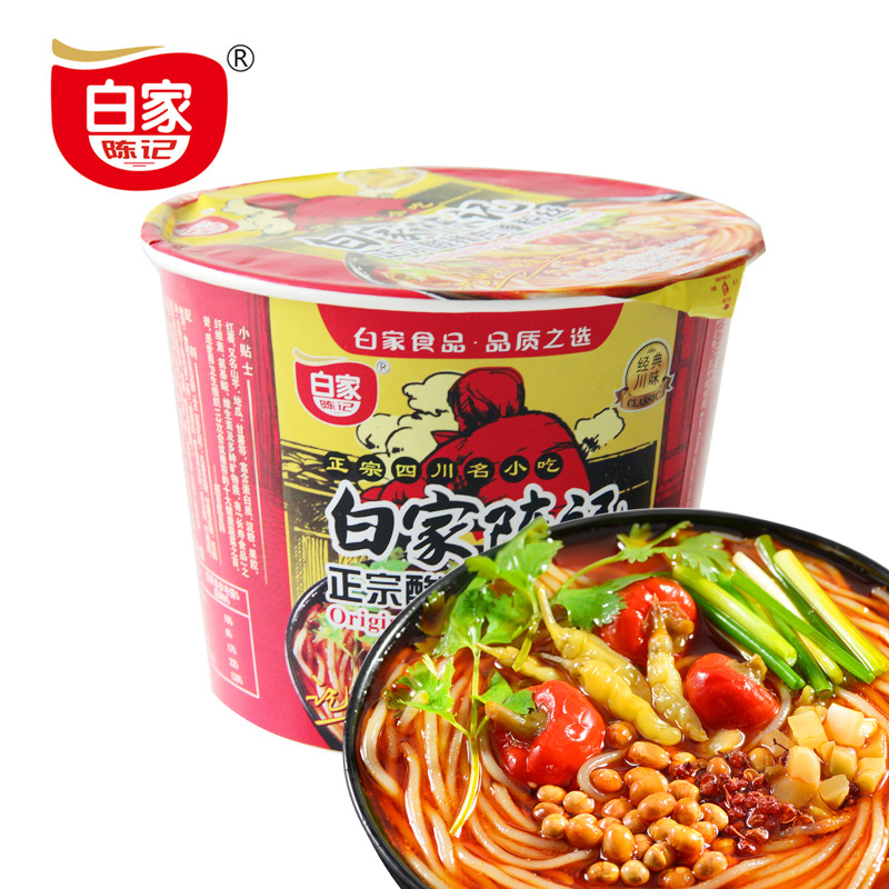 【天猫超市】方便粉丝 白家陈记 正宗酸辣粉丝108克-碗装-超好吃