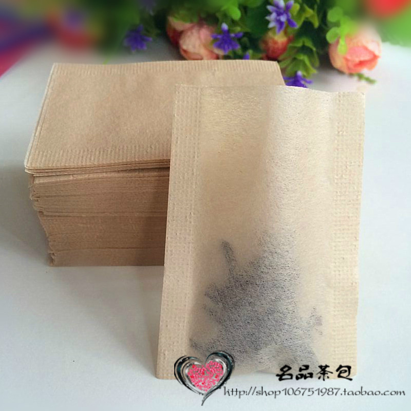 New Brown 100 62*83mm sealing cha bao dai pao cha dai lv zhi dai tea coffee filter bag