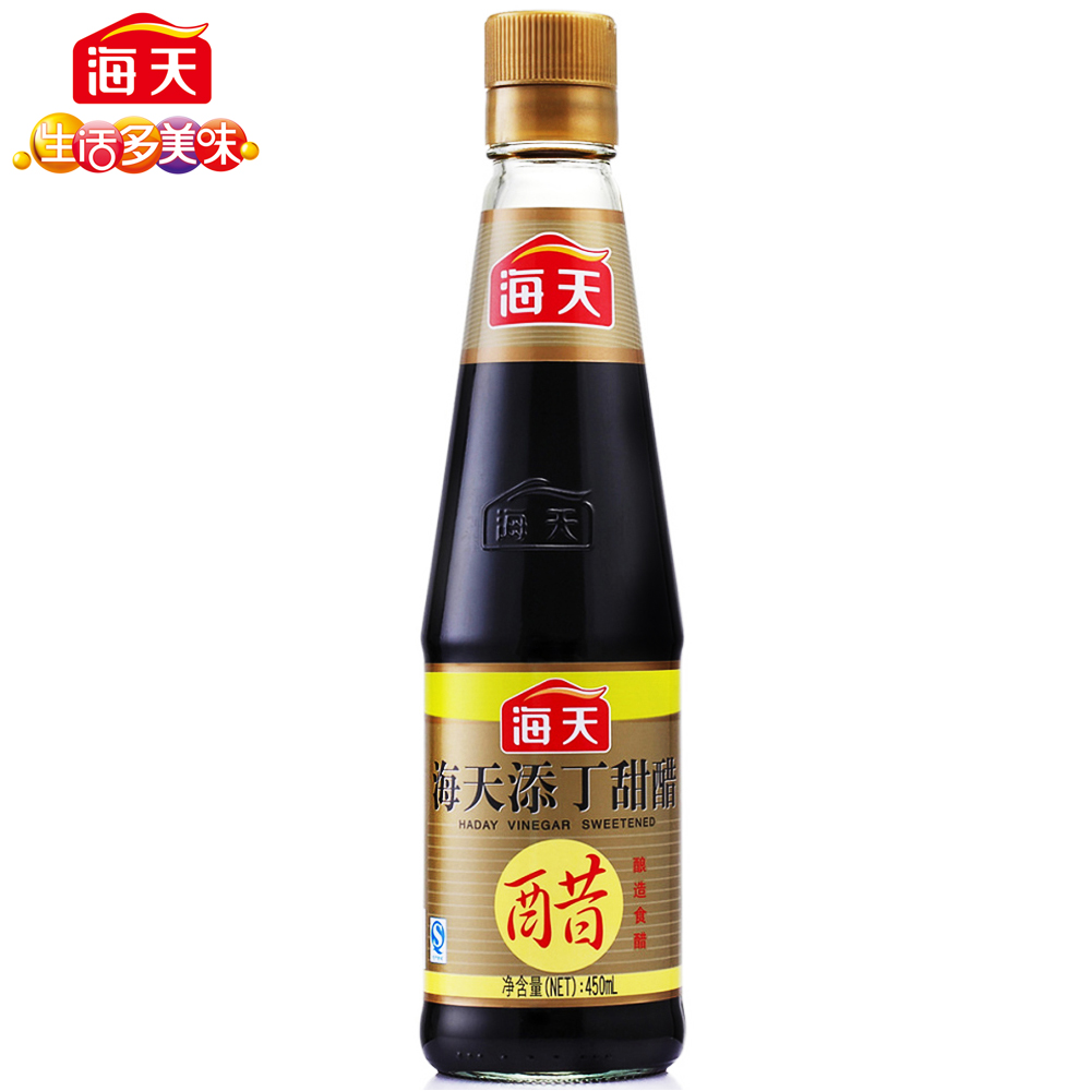 【天猫超市】海天添丁甜醋450ml 煲猪脚姜 添丁美食 广东甜醋酱油