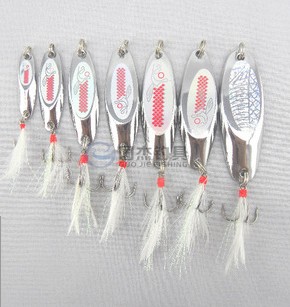 Fishing supplies beveled 3g 7g 10g 14g 18g road sub bait fake bait bionic bait sequins