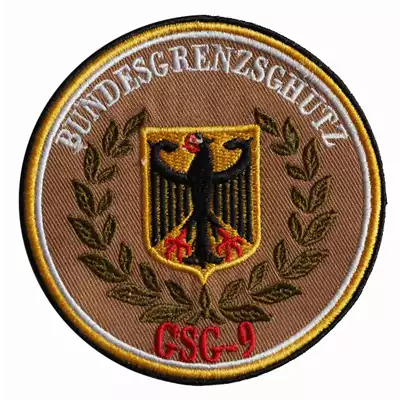 Embroidery new Chinese double-sided magic logo German GSG9 ninth brigade armband can be customized personality backpack label