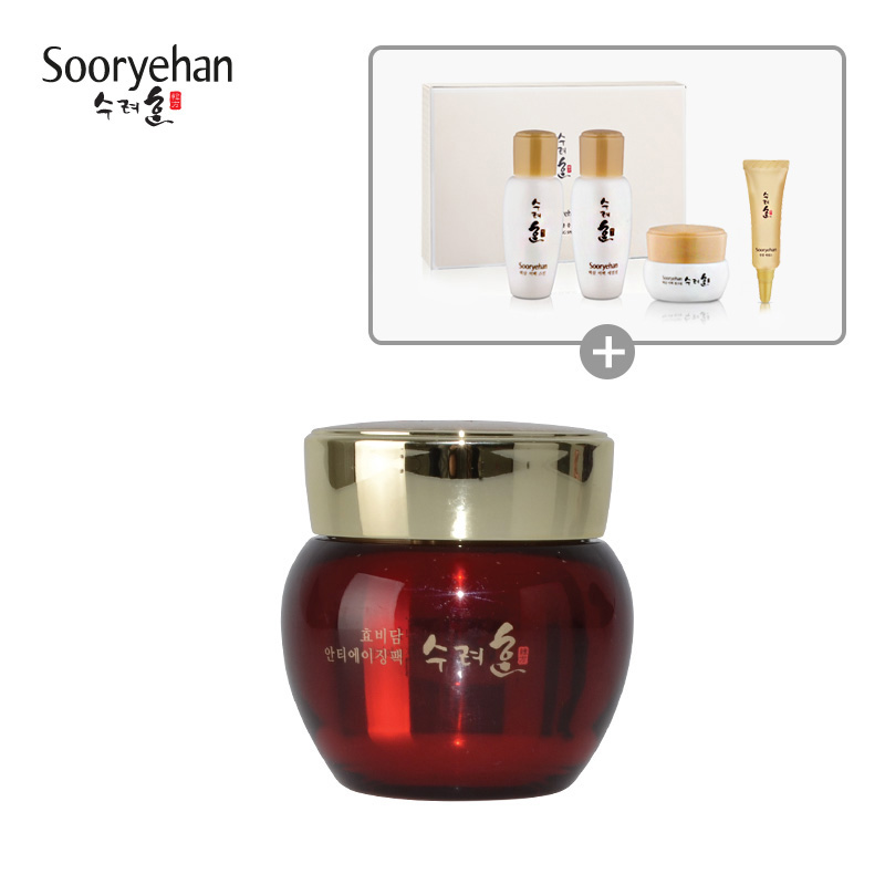 韩国LG直邮sooryehan/秀雅韩 酵秘淡 抗皱面膜 100ml