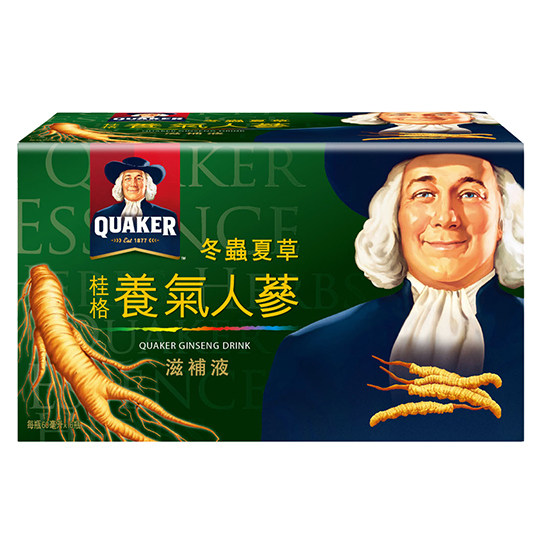 台湾官网直邮进口《桂格》冬虫夏草养气人蔘滋补液(60ml*6入)