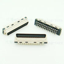 运腾 MCD50M-A-180 SCSI50公直插板端连接器 HPCN50公PCB接插件