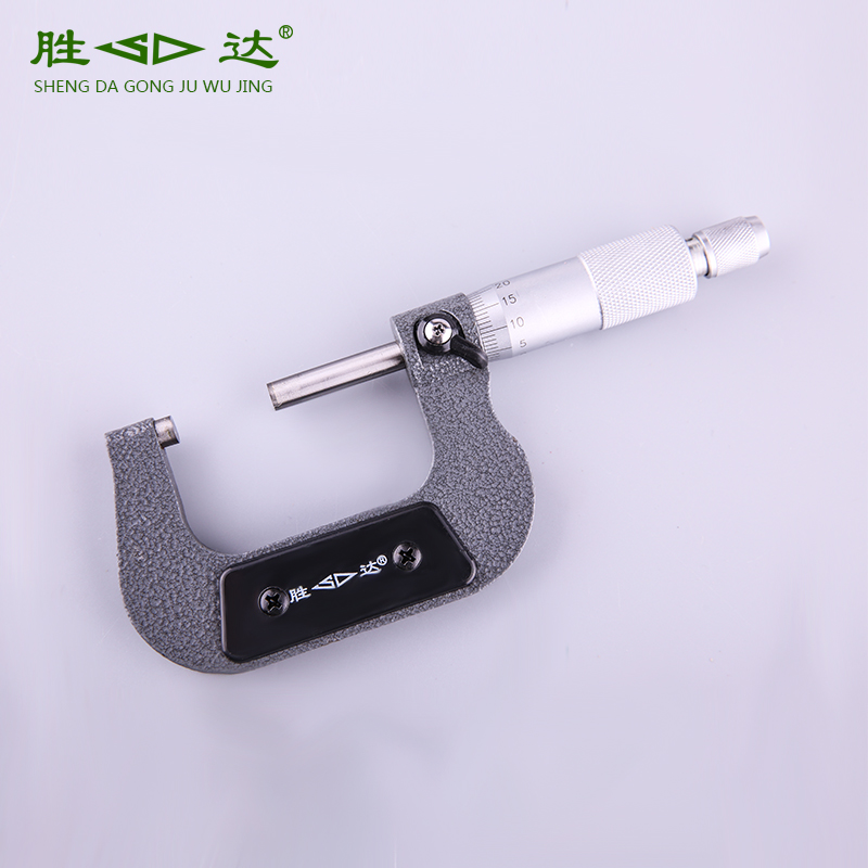 Shengda Tool Outer Diameter Micrometer Outer Diameter Measuring Instrument Diameter Measuring Instrument 