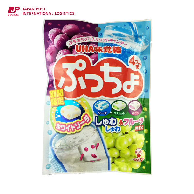 【日本进口】休闲零食UHA/悠哈味觉糖水果软糖4种口味搭配100g