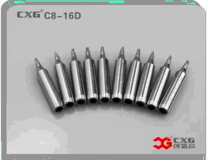 Supply CXG welding bench special C8 series of lead-free branded iron heads