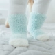 Mùa thu và mùa đông em bé nhung san hô ấm cho trẻ em vớ ngủ Siêu mềm cotton dày một nửa vớ nhung