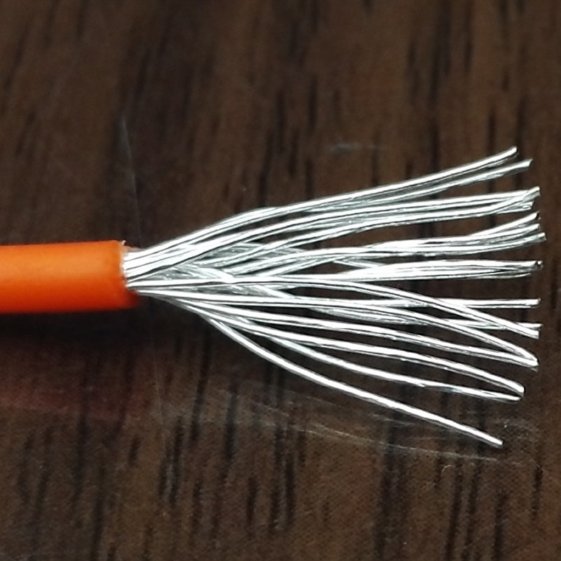 美国进口特氟龙镀银线电源线机内连接线外径2.41MM线芯直径1.5MM