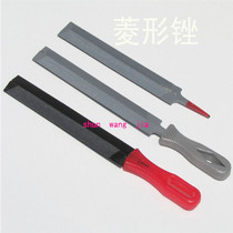 Diamond file file saw with rubber handle file teeth hand tool dual-purpose file flat woodworking file single price