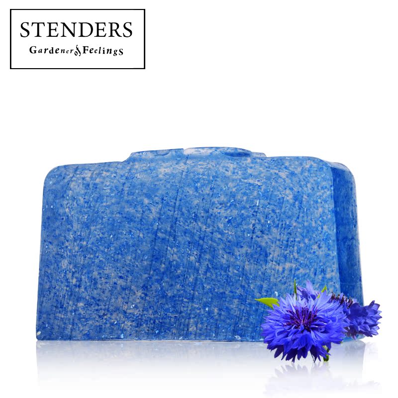 STENDERS施丹兰矢车菊皂 纯手工洁面皂去角质去鸡皮去黑头100g