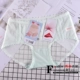 Full 4 chính hãng 黛 lụa cô gái eo giữa lưới openwork thoáng khí mát mẻ mùa hè quần lót nữ gợi cảm