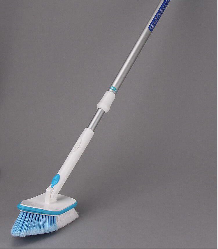 Pool Wash Brush Telescopic Rod Bathroom Wipe Bathroom Cleaning Brush TILE BRUSH LONG HANDLE BATHTUB BRUSH POOL ACCESSORIES