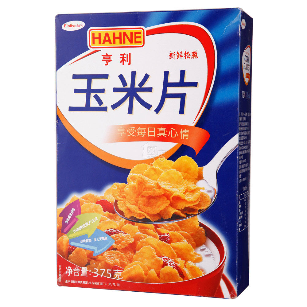 Hahne亨利 玉米片 375g 德国