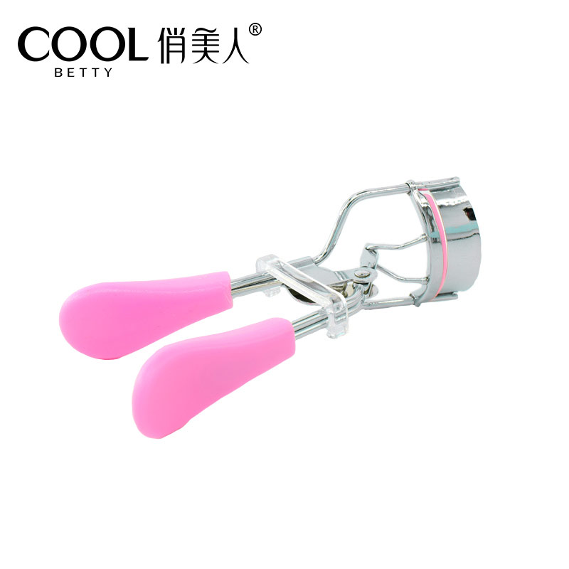 俏美人睫毛夹 卷翘 局部 弾力睫毛辅助工具 化妆工具 含替换胶垫