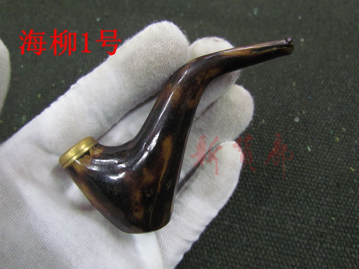 Blood gorgonian cigarette holder Nourishes the lungs and relieves cough and health care Built-in pure copper accessories can be disassembled for cleaning and recycling