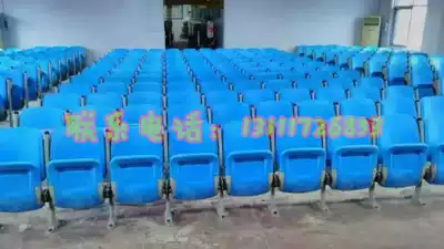 Indoor and outdoor folding grandstand seats Hollow plastic seats armchairs Stadium audience tables