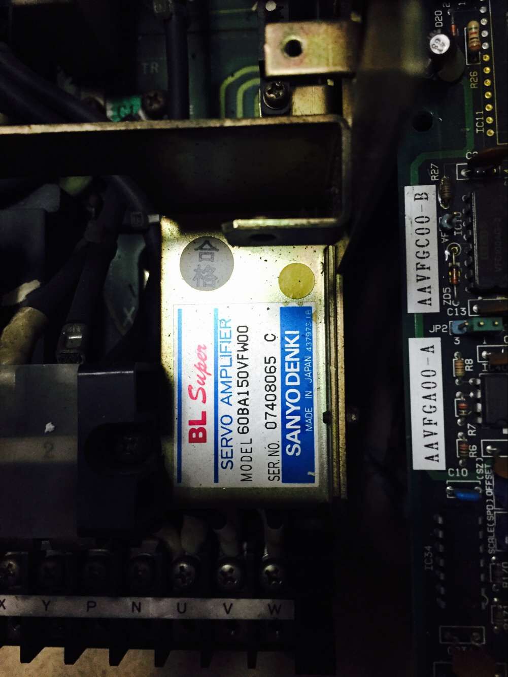 Sanyo Servo 60BA150VFW00 Repair