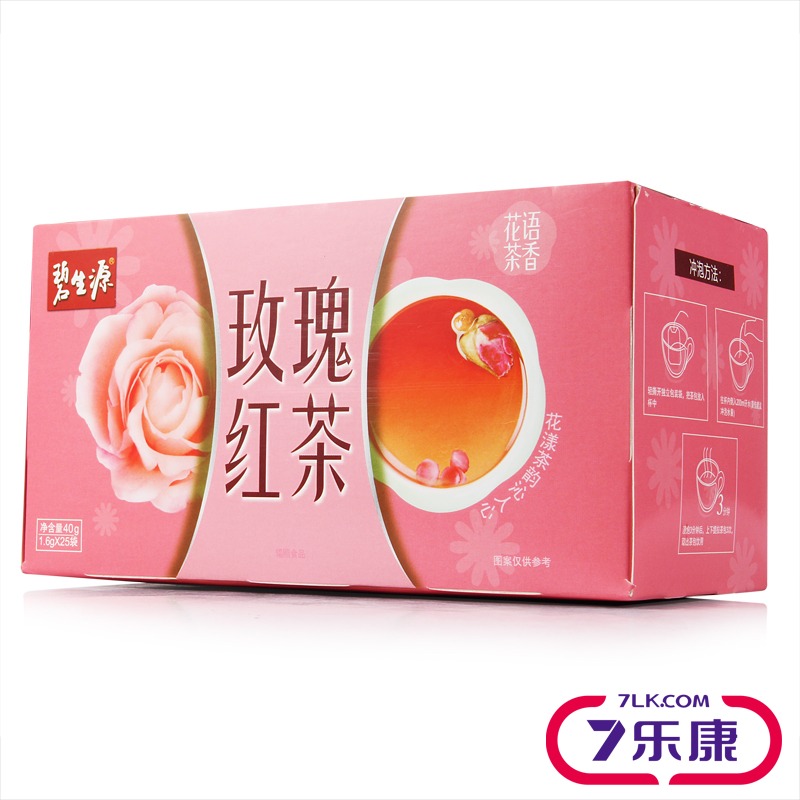 碧生源 玫瑰红茶 北京碧生源 1.6g*25袋