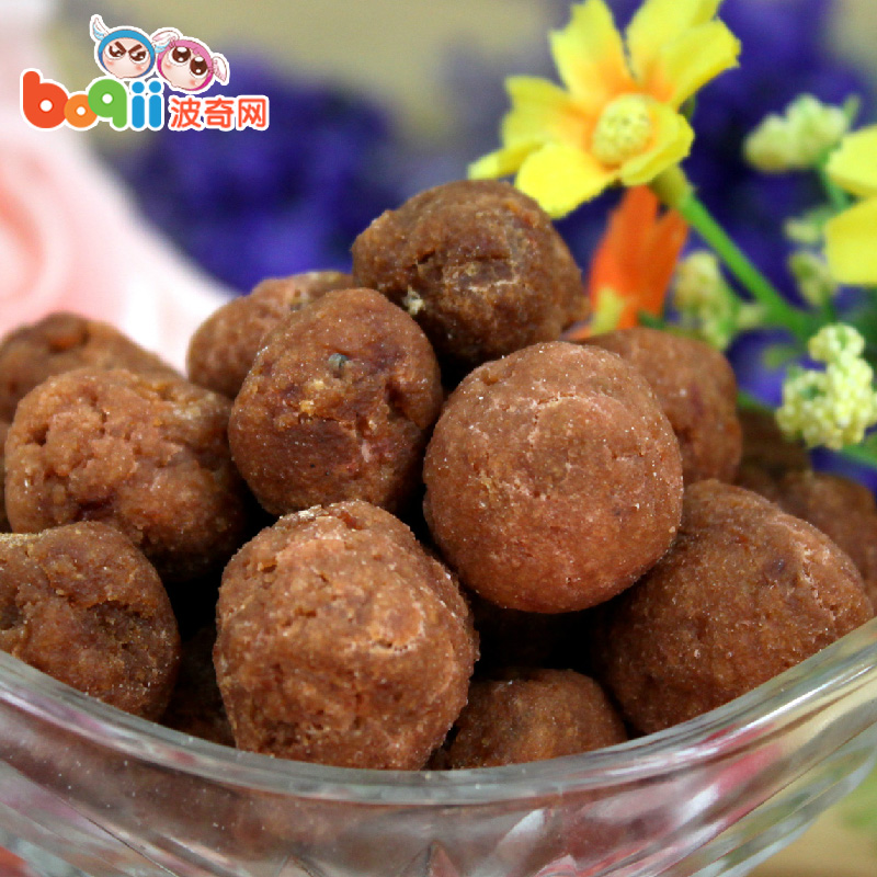 波奇网宠物狗零食怡亲鸡胗丸子500g泰迪狗零食奖励训练零食狗零食