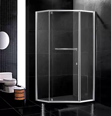 304 stainless steel diamond type integral shower room non-standard simple bathroom partition swing door type diamond bath room