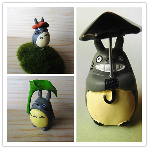 Moss micro-landscape Green lotus leaf model chinchilla doll toy large size umbrella chinchilla fishing chinchilla