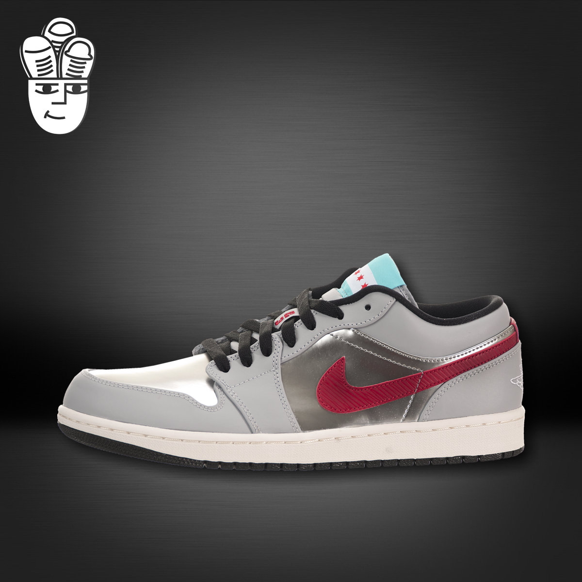 Air Jordan 1 Low City AJ男子低帮板鞋 运动休闲鞋 芝加哥别注