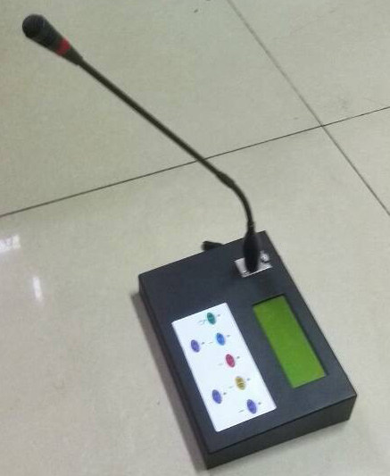 2021 Changchun Cable Desktop Inlaid Microphone Voting Machine Appraisal System of the NPC Standing Committee