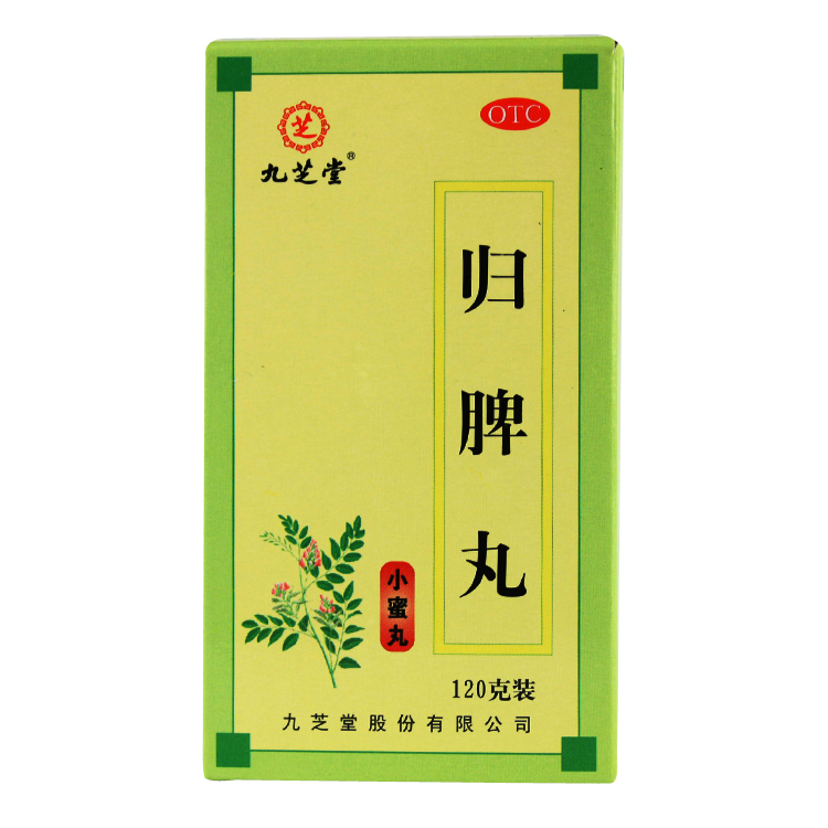 九芝堂 归脾丸 120g*1瓶/盒 益气健脾 养血安神 失眠多梦头昏头晕