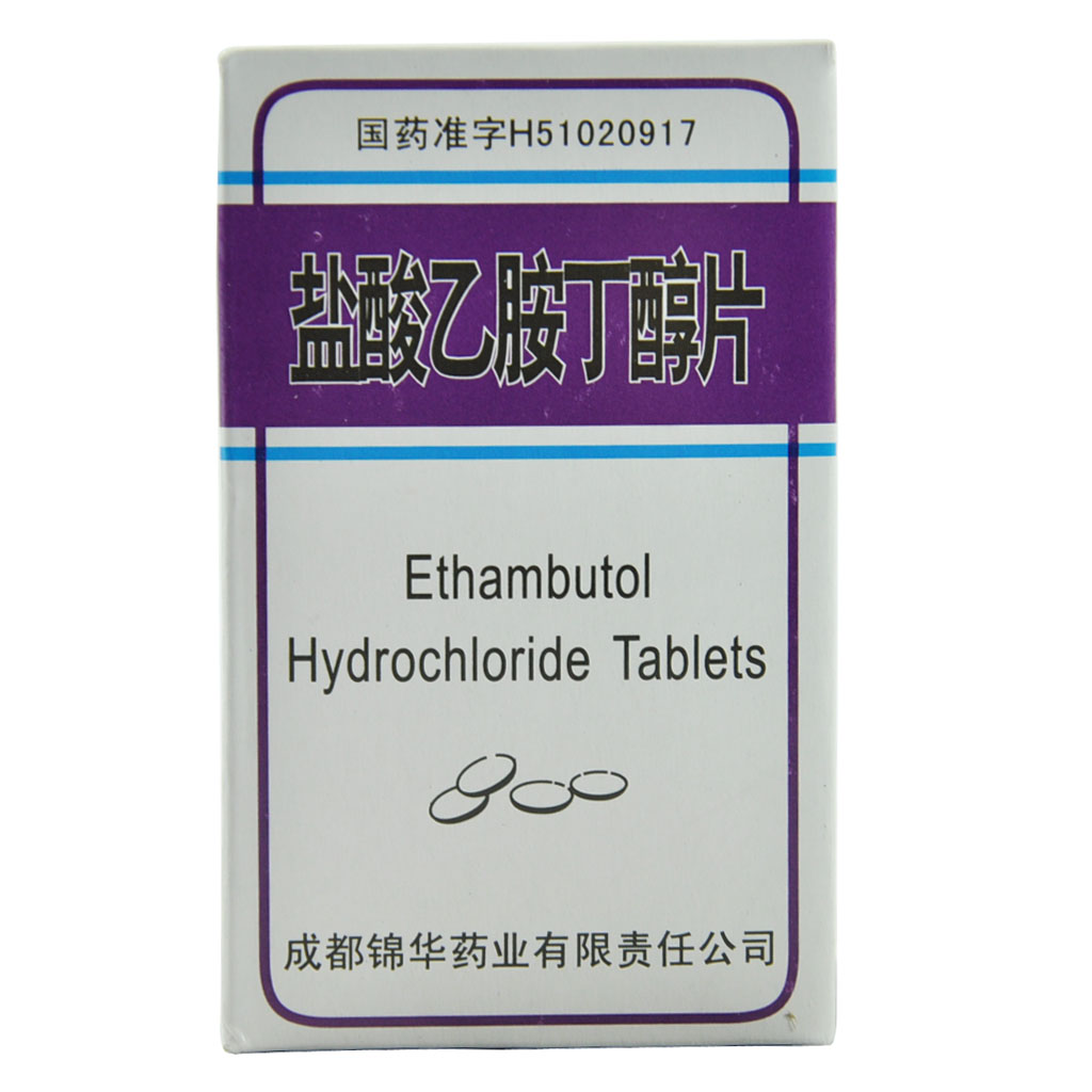 PUDA 盐酸乙胺丁醇片 0.25g*100片/盒