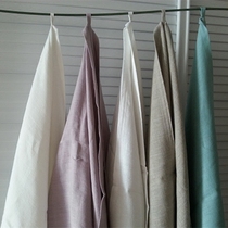 Foreign trade linen bath towel natural fiber Yoga Spa Wipe camping bath sauna towel light absorbent quick-drying