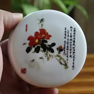 A variety of painted storage boxes, sealed cans, tea cans, food sealed storage cans, incense powder cans, aromatherapy stove incense powder