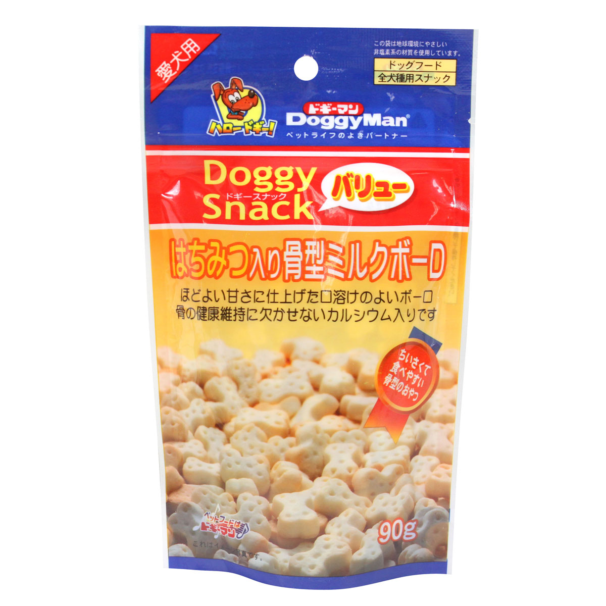宠物食狗零食 多格漫宠物零食 蜂蜜奶味骨形小馒头90g泰迪狗零食