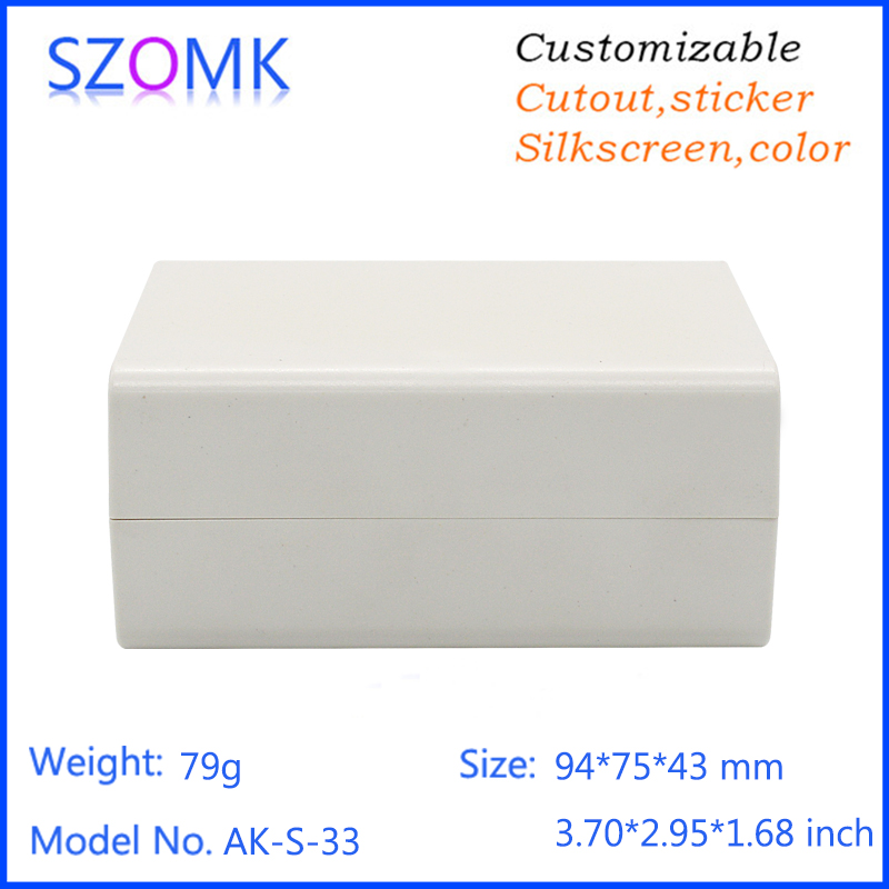 94 * 75 * 43 standard plastic meter housing handheld grip housing security industrial controller housing S33