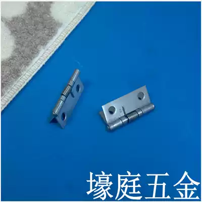 1 5 inch stainless steel spring hinge hinge automatic closing gift box wooden luggage small hinge door hinge