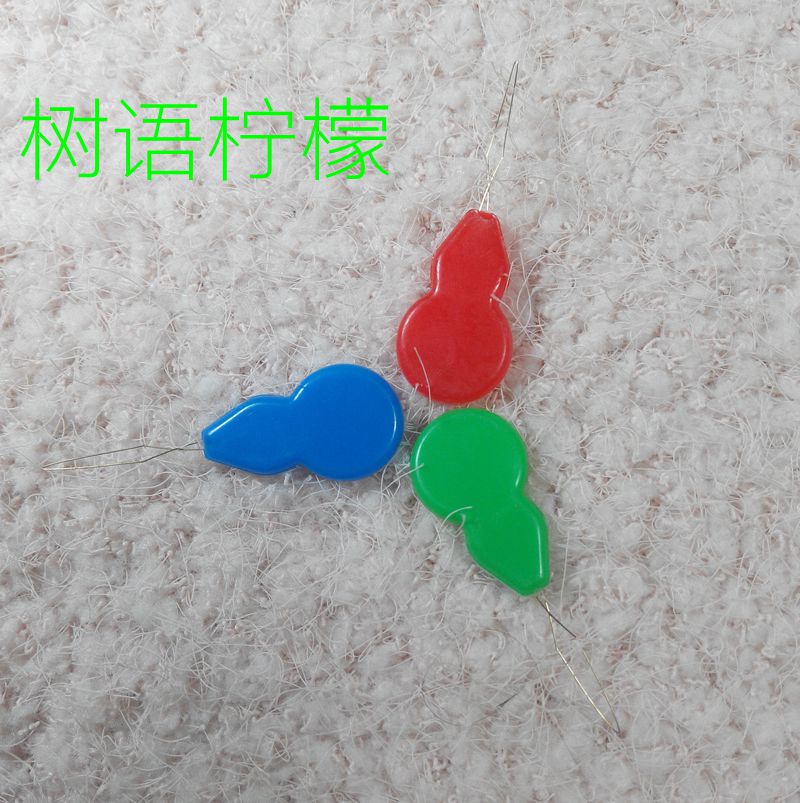 Needle threader lead device Durable and strong gourd-shaped sewing thread device Cross-stitch lead device