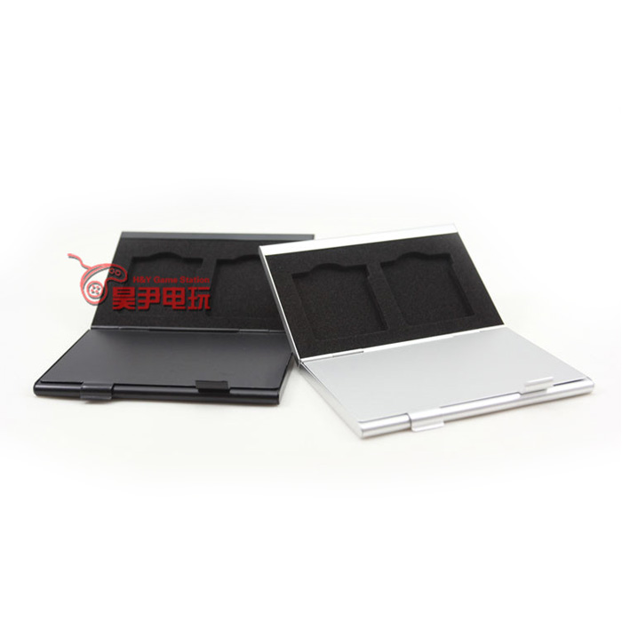 NEW 3DS NDS 3DSLL card case aluminum case 3DS gaming card box gaming card with aluminum case 4 all-in-one-Taobao