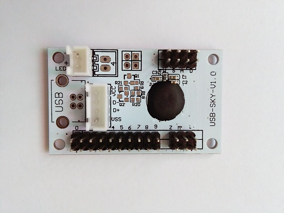 High-end arcade joystick PC computer electronic circuit board stock index pat machine one-click single device driver-free chip wiring