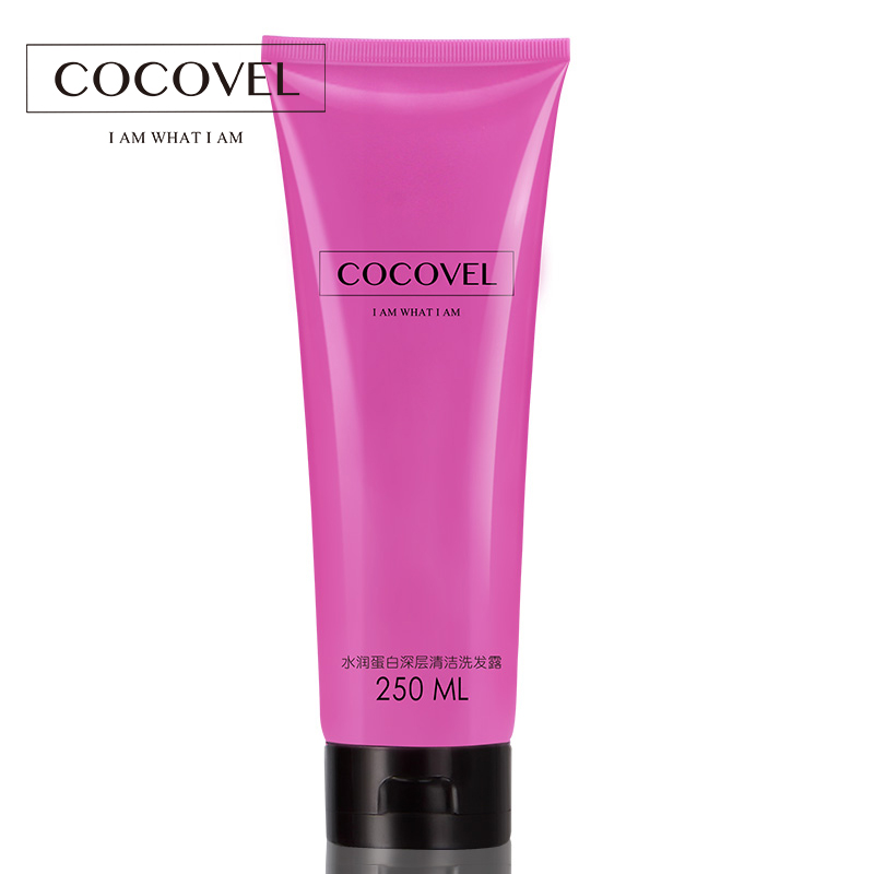 COCOVEL无硅油洗发水 男女士水润蛋白深层清洁香水洗发露250ml