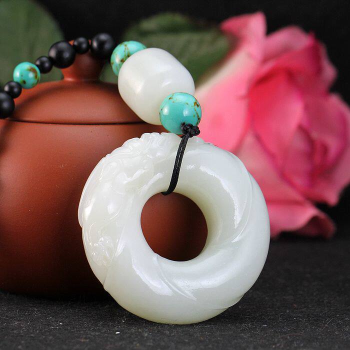 Xinjiang and Tian Yuleu Leopard Leopard and Tian Yuu Letian Leopard and Tian Yuleu Handlebar Piece with Certificate