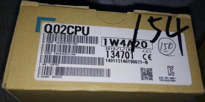 Recycling Q02HCPU brand new original Mitsubishi Q series fake one-lose ten (spot) physical photo