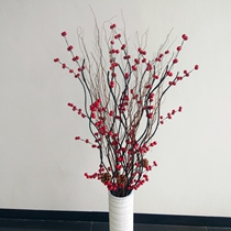 Simulation Flower Living Room Ground Fake Flower Dry Branches Branches Hair Chaego Wedding Home Decoration Flowers Inserts Flowers Open Heart Fruit Swing Pieces