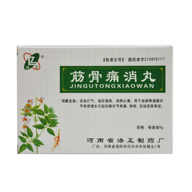 洛正 筋骨痛消丸 6g*12袋/盒