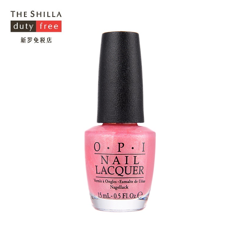 [新罗免税店]O·P·I/傲碧爱 指甲油Princesses Rule#NLR44粉15ml