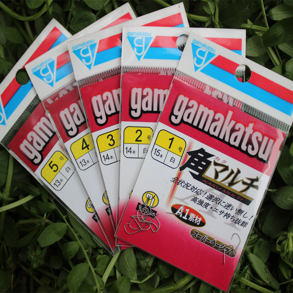 Japanese original imported gammakazi gamakatsu corner Hook fine white sleeve fishing hook no barbed competitive hook
