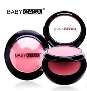 BABY GAGA 3D kim cương đơn sắc pha lê hai lớp hai lớp Rouge sửa chữa công suất hồng cam bằng cọ