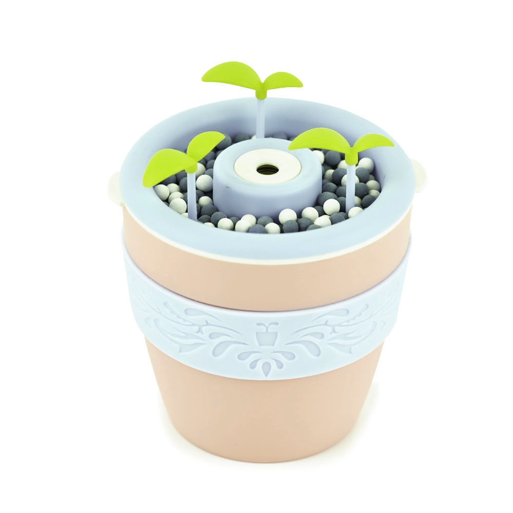 Birthday Gift Usb Negative Ion Potted Humidifier Home Office Mini Mute DIY Planting Humidifiers